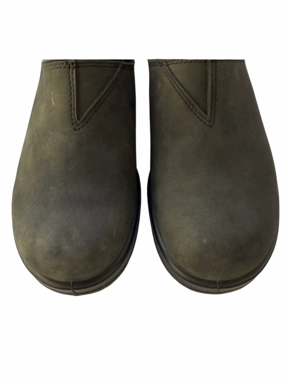 Blundstone Original Clogs Rustic Black Leather Size 9.5 Womens SUPERFEET Insole - Picture 4 of 16